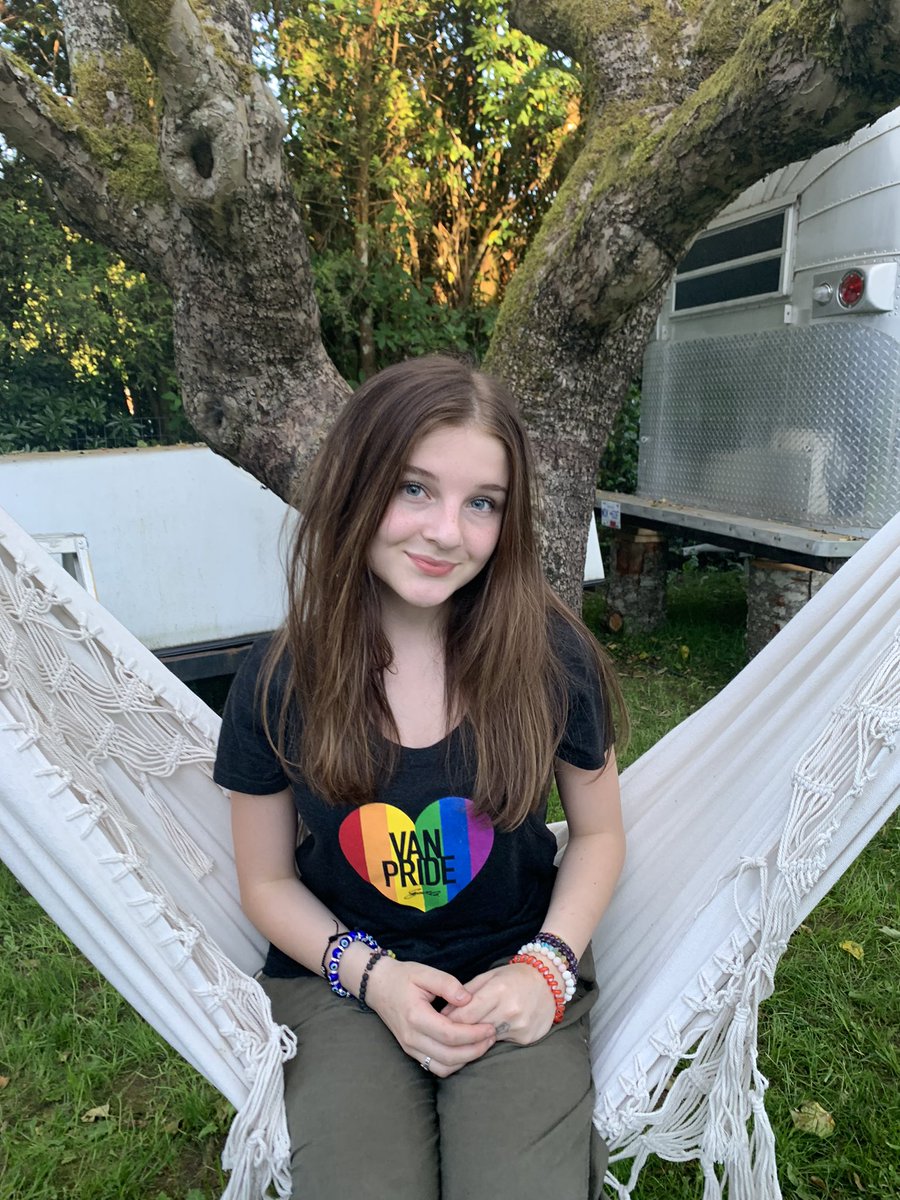 sweatco's tweet photo. Happy Pride, Vancouver! 🌈
Frankie! Thank you for the love! ♥️
VanPride t-shirts available from Sweat Co. Workout Studios.
$35 plus tax with proceeds to Out In Schools and Covenant House Vancouver.
DM us!
#OutInSchools
#CovenantHouse
#VanPride
#VancouverPride https://t.co/kUxH1kF2C9