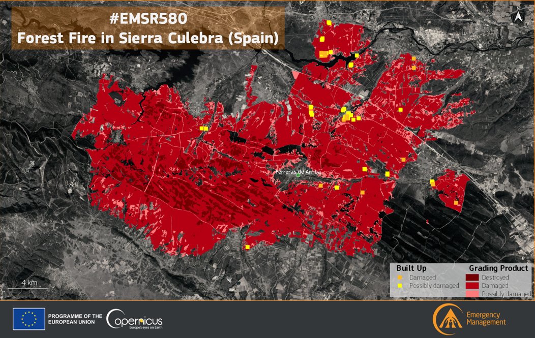 Copernicus EMS tweet media