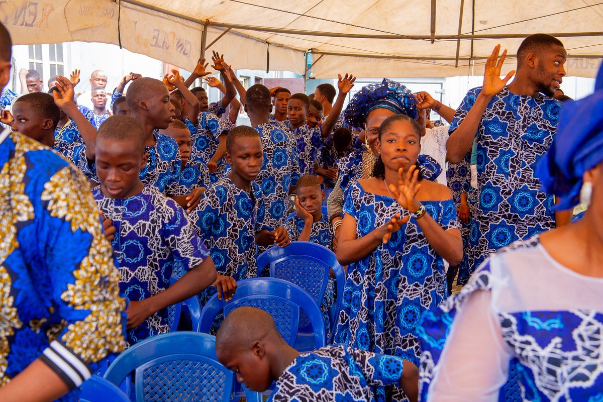MojecIntlLtd's tweet photo. Students of the 'Bethesda homes for the blind' and 'Almighty Compassion home for Boys' were at our Quarterly Thanksgiving Service held recently at the MOJEC office in Lagos.
#MojecMeters #Mojec #Thanksgiving #Lagos https://t.co/l4UOUtzIhD