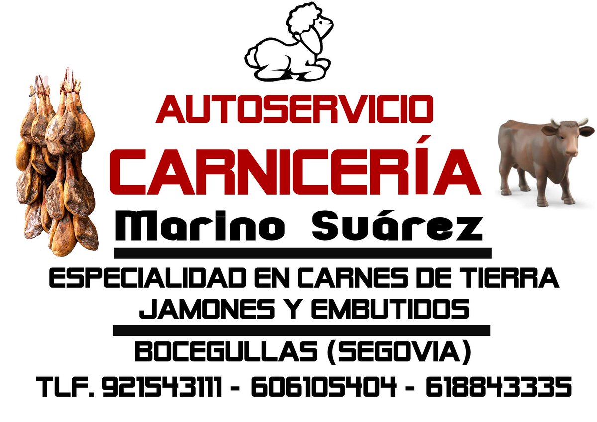VDVRockFest's tweet image. Esto no para de crecer y hoy os presentamos otro de nuestros patrocinadores que repite y es el Autoservicio/Carnicería 'Marino Suárez' situado en Boceguillas donde podréis comprar todo lo necesario para vuestras casas y parrillas disfrutando del buen tiempo con la mejor compañía