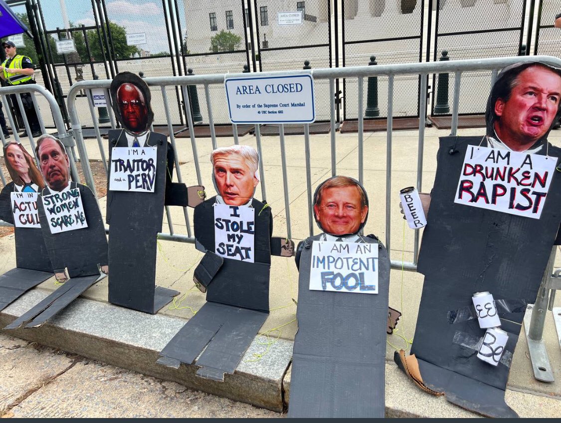 LMarieVResists's tweet photo. @NoelleFitchett @MayraFlores2022 Some of my favorite signs from yesterday. https://t.co/3QzKc8r7AP