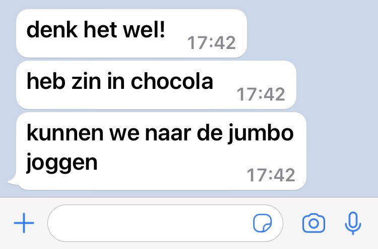 Ik vraag kind van 15 of ze mee wil hardlopen…