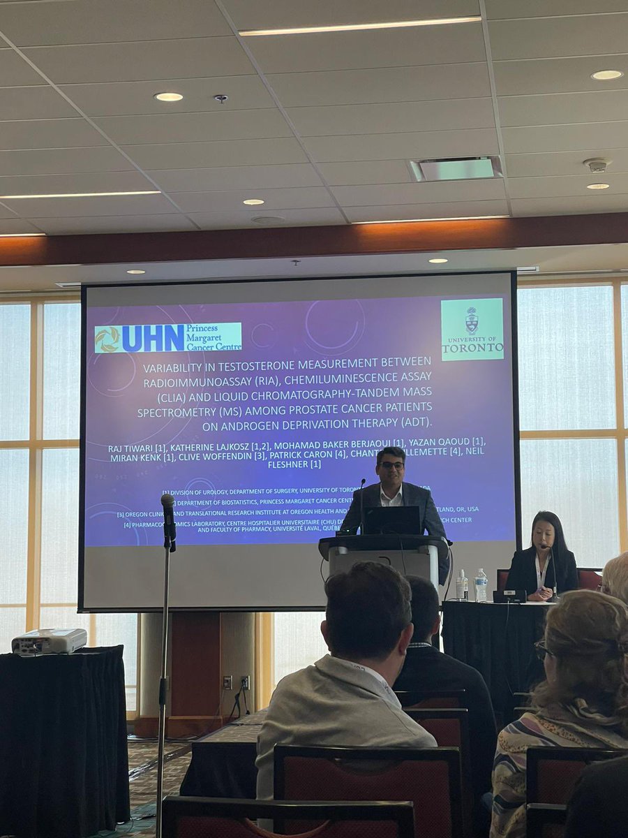 Honoured to have our research on testosterone variability receive best poster prize at #CUA22! Thanks to @FleshnerNeil for guidance and co authors @cguillemette @BerjaouiMb @QaoudYazan @mkenk for all the support! #UofTUrology #UroSoMe