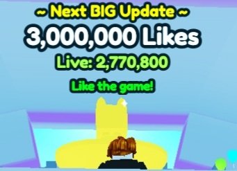 Pet Simulator X Oyununa 3.000.000 ( 3 Milyon ) Like Gelirse Yeni Güncelleme Geliyor. ~ Yeni BÜYÜK Güncelleme ~ Sonunda.