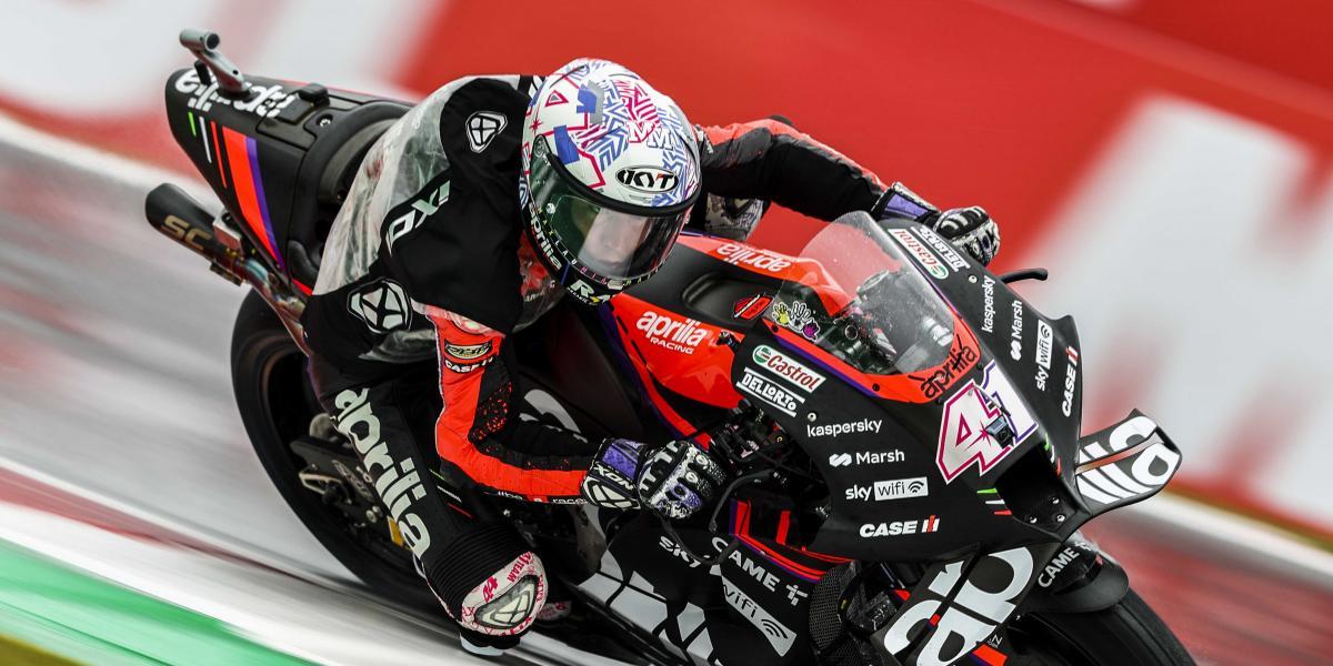 Indiangp's tweet photo. Today he @AleixEspargaro is untouchable, unstoppable, unbeatable. Today we have witnessed one of the best race ever in #MotoGP. What a race, What a ride, What a day it was! #DutchGP https://t.co/BufyfDAfer