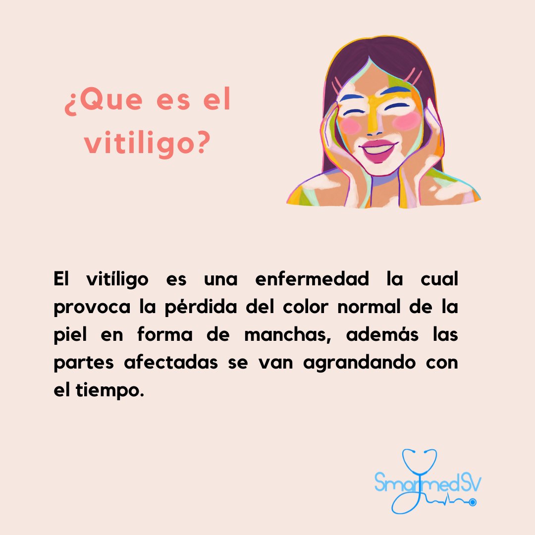 SmartMed_sv's tweet photo. Hablemos un poco de 💥vitiligo💥
Autor: Dr. Roberto Giron
@RobertGiron 
#SmartMed_sv #SmarttalkSV https://t.co/HUt9SKvmvL