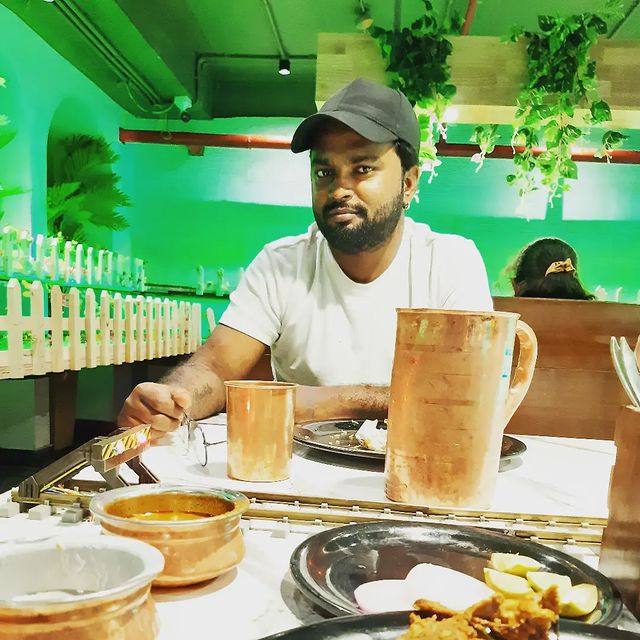 Mahadev90922's tweet image. #weekend #outsidefood #dinner Kritunga Train Restaurant, Hyderabad