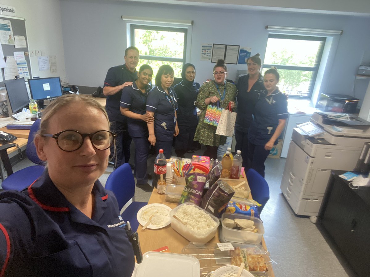 The patient flow team at WTWA wishing Lovely Rhea all the best in her new role!