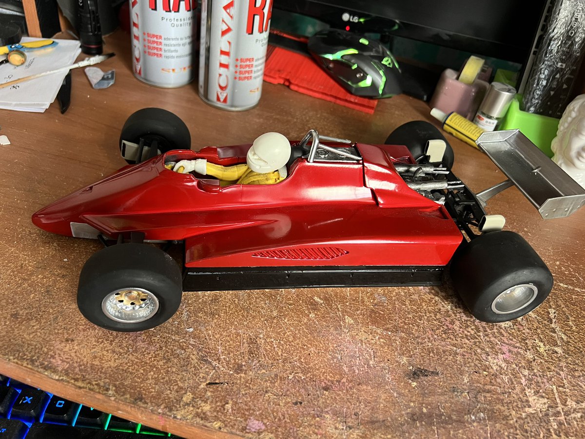 F1_SCALE_MODEL's tweet photo. Ferrari 126C2 scale 1/12 wip 75% #raw #3d #3dmodel #3Dprinting #3dprint #model #models #modeling #wip #gilles #ferrari #Formula1 #FormulaOne #villeneuve #gp #f1sm #make #Scuderiaferrari #oldcar #car #rosso27 #decal now driver figure https://t.co/Q38qyX34cr