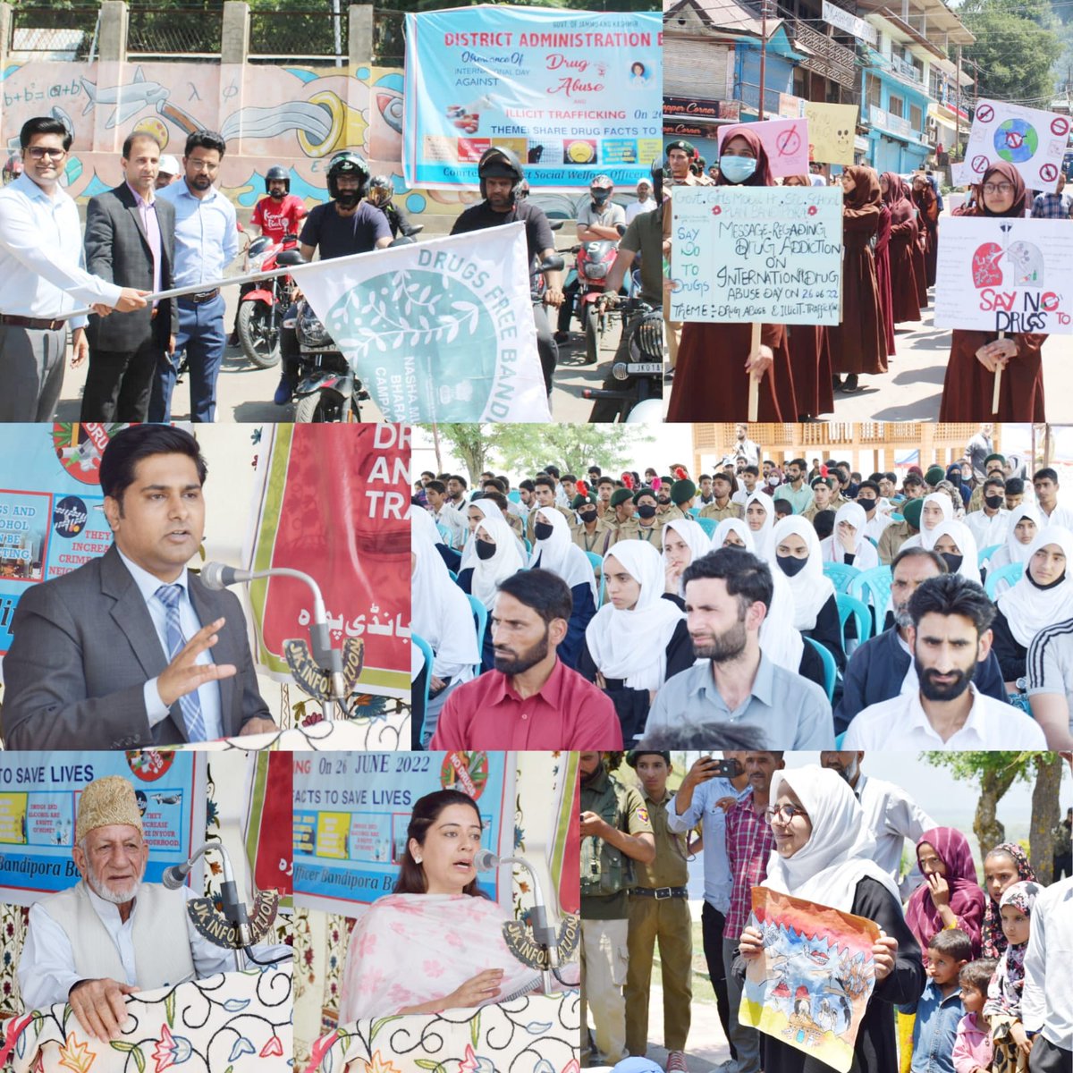 dcbandipora's tweet photo. #SayNoToDrugs
#DrugFreeBandipora

Some more glimpses from today's events. https://t.co/vYUNRCfRM3