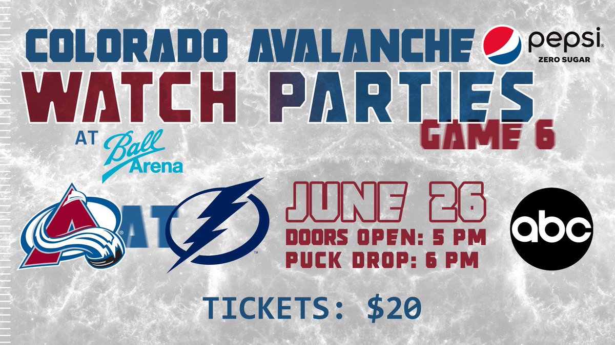 x - Colorado Avalanche tweet media