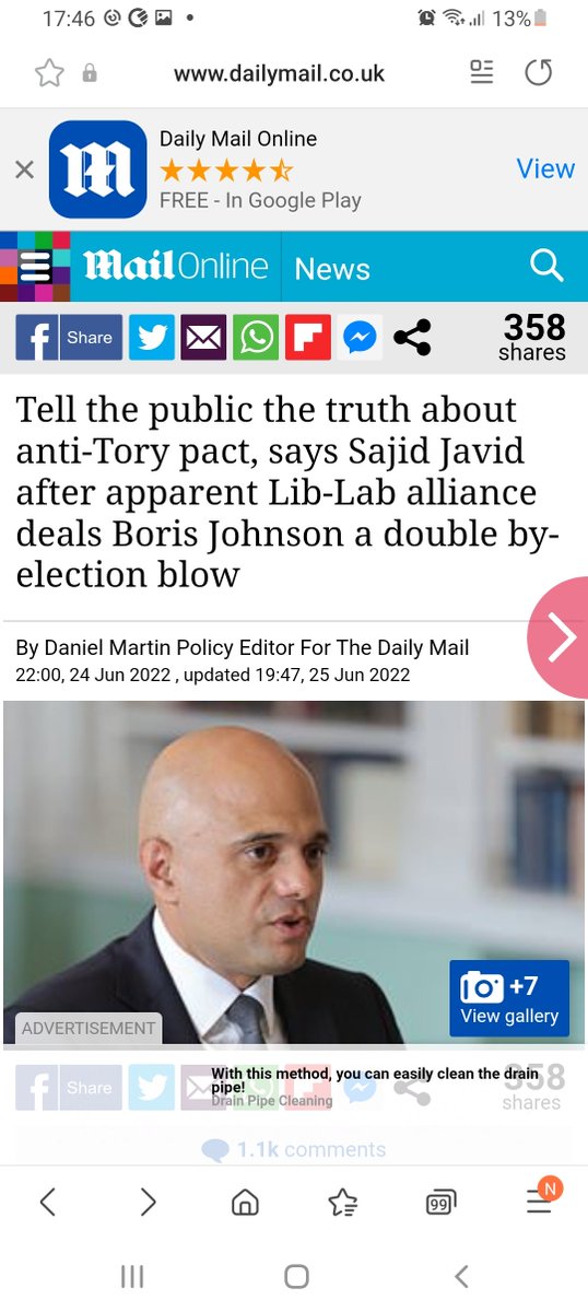 honest_straight's tweet photo. Tell the public the truth about the pact your party did with @Nigel_Farage before the 2019 general election to stop The Brexit Party standing against any Tory MP.

@sajidjavid https://t.co/8MBgtquOb3