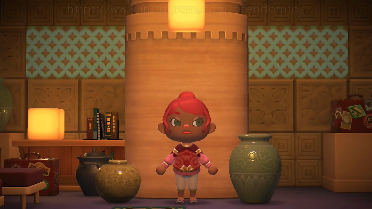 jennyoungart's tweet photo. "*Sigh* Night after night, the voices of the people in the cant-eenter come right in my window. They're super loud!" - Pearle, BotW
My #Gerudo window #ACNHcustomdesign is officially up at my creator ID. Enjoy! ❤️
#ACNH #ACNHZelda #ACNHdesign #zeldacore #AnimalCrossing https://t.co/x7fjez5GqV