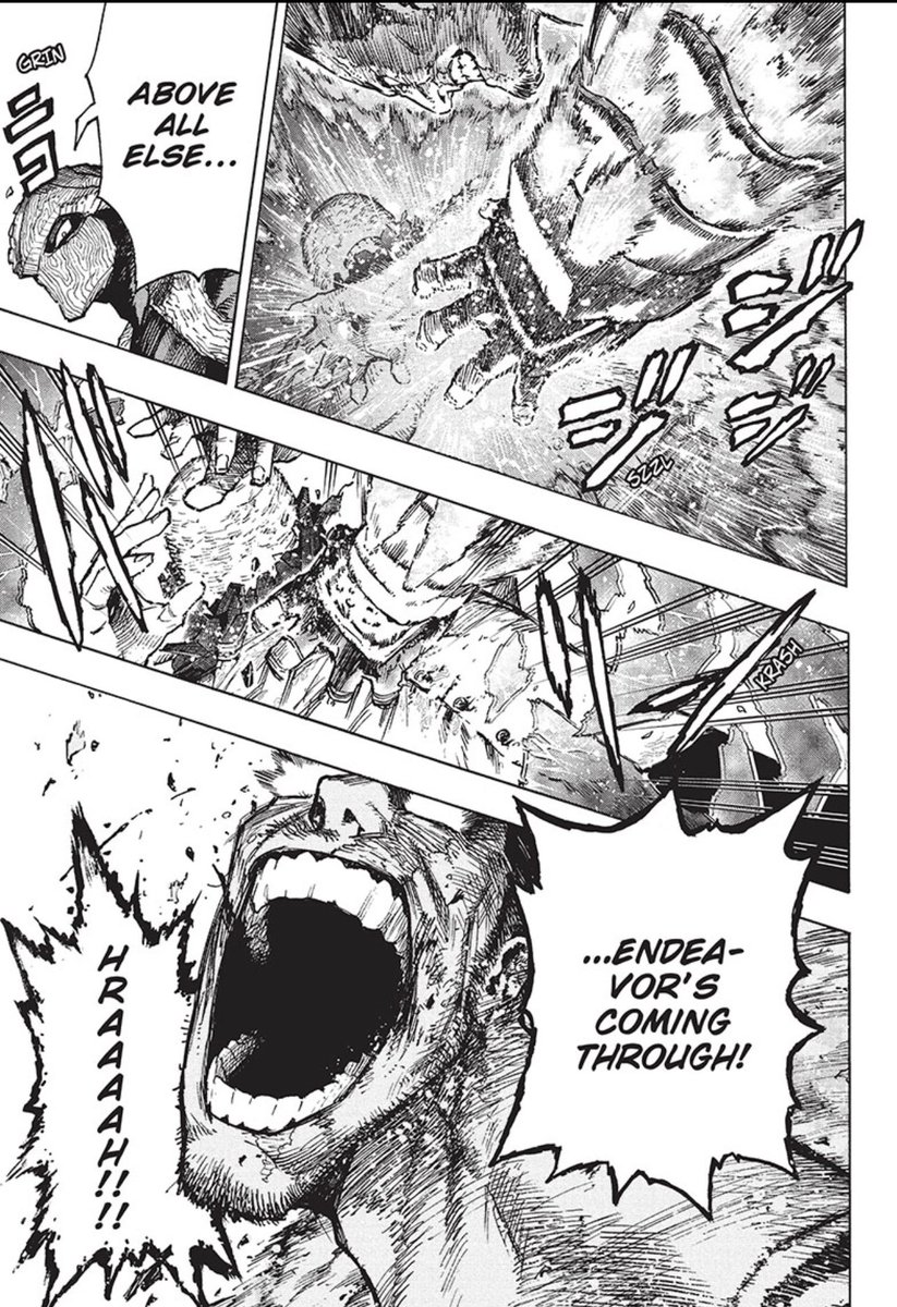 Endeavor is coming through