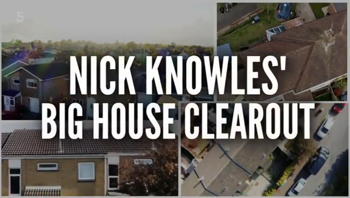 We delighted as a company to be able to help out my friend  <a href="/MrNickKnowles/">Nick Knowles</a> and my other buddy <a href="/GordonWhistance/">Gordon Whistance</a> on Channel 5 Nick Knowles Big House Clearout , what an eventful first day 🫣🫣🤜🤜🪚⛏🛠🔨🪜