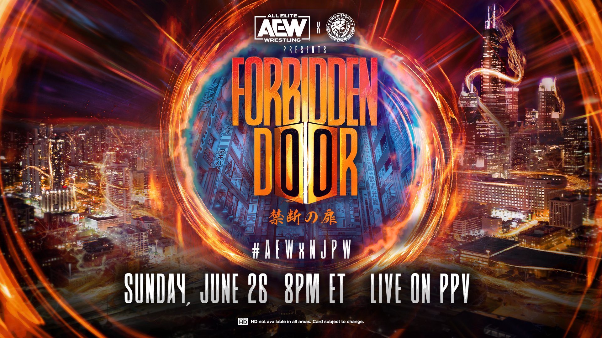 Service Electric Cable TV & Communications on Twitter "AEW x NJPW