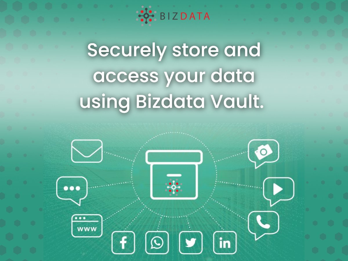 bizdatainc's tweet photo. Try out the number one #dataarchival and #eDiscovery solution for security, flexibility, and scalability - Bizdata Vault. It's never been easier or more cost-effective to store and retrieve your #enterprisedata! Built to easily handle large sets of #data. https://t.co/ducBxbnII2