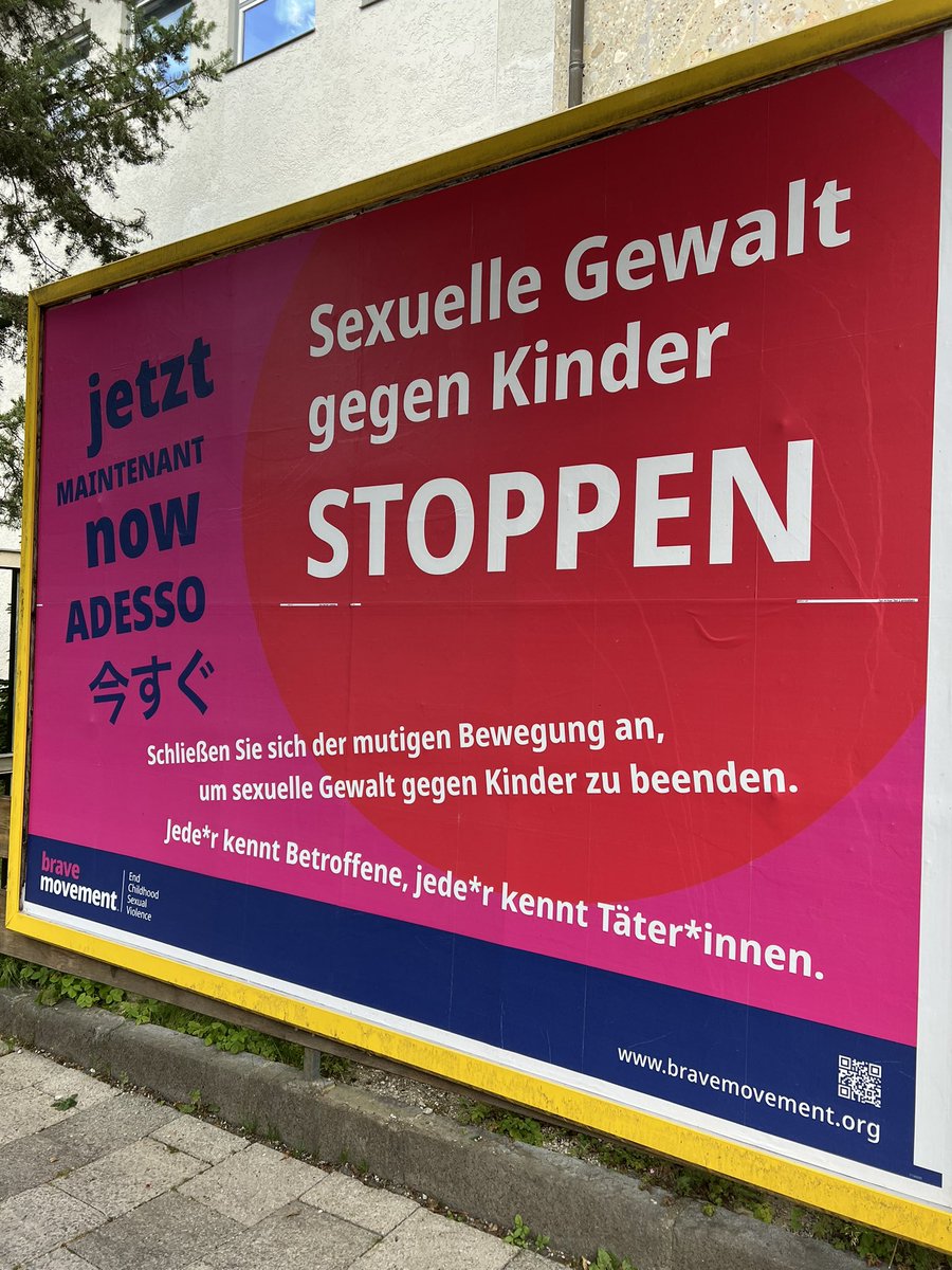 drpaulzeitz's tweet photo. @BeBraveGlobal @BeBraveGlobal @BraveWibke @oakfnd Honored to Stand with @KaMaZhe Matthias Katsxh @EckigerTisch at G7 Summit demanding #BeBraveOlaf @BeBraveScholz to end childhood sexual violence EVERYWHERE @ABreezeofHope @SureshChhetry @WichAgnes @renate_buehn https://t.co/D7icQsi0hm