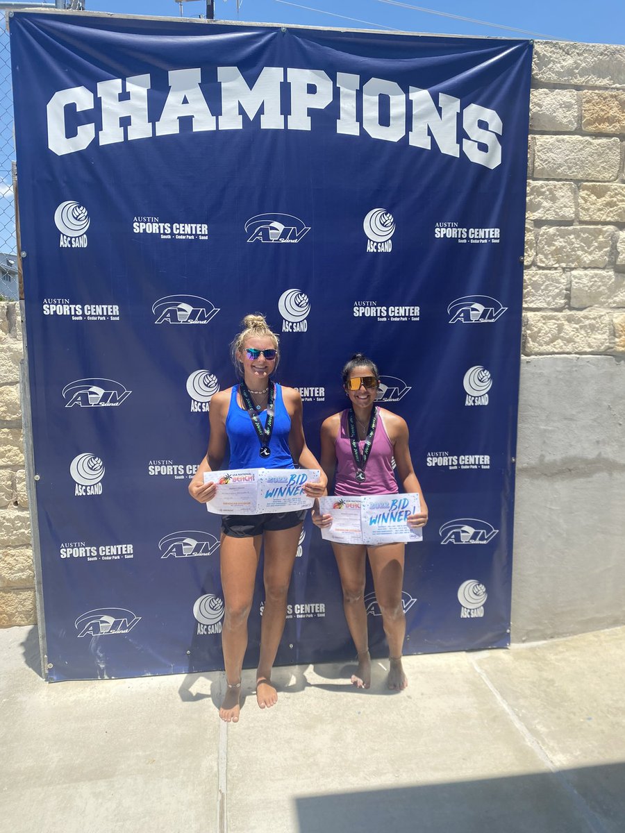 2nd in 18’s with Bella in the AVP and USA qualifier in Austin!!!                                  <a href="/GamecockBeachVB/">Gamecock Beach VB</a> <a href="/GCU_Beach/">GCU Beach Volleyball</a> @TampaBeachVB <a href="/ULM_BeachVB/">ULM Beach Volleyball</a> <a href="/OspreyVB/">UNF Volleyball</a> <a href="/FGCU_BeachVB/">FGCU Beach Volleyball</a> <a href="/avpbeach/">AVP</a> <a href="/lmulionsBeach/">LMU Beach Volleyball</a> <a href="/FAUBeachVB/">Florida Atlantic Beach Volleyball</a>