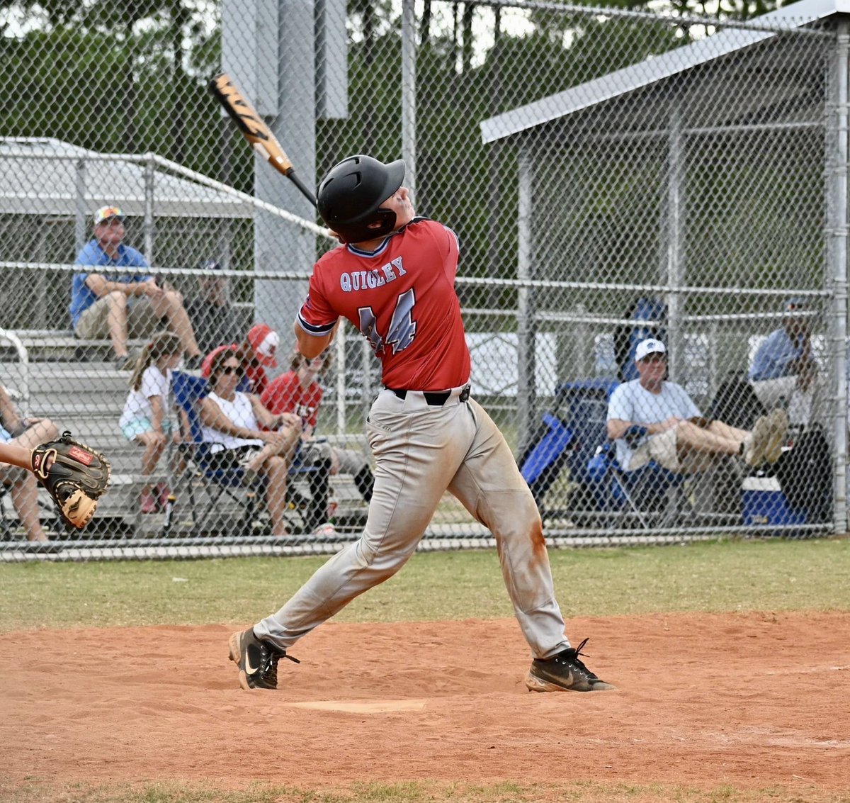 GeorgeQuadley's tweet photo. To the Fence!
#bedriven
#strong๐
#2027
#ballsofsummer
@carolina_rays
@BenConnor9
@BlendrofGr8ness https://t.co/kWe6bo4L6G
