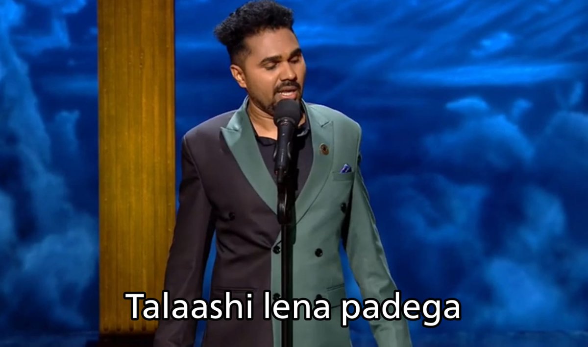 Notyourbittchh's tweet photo. In kindergarten when someones rubber is missing, teacher be 
#IndiasLaughterChampion https://t.co/M0yFuRZKJx
