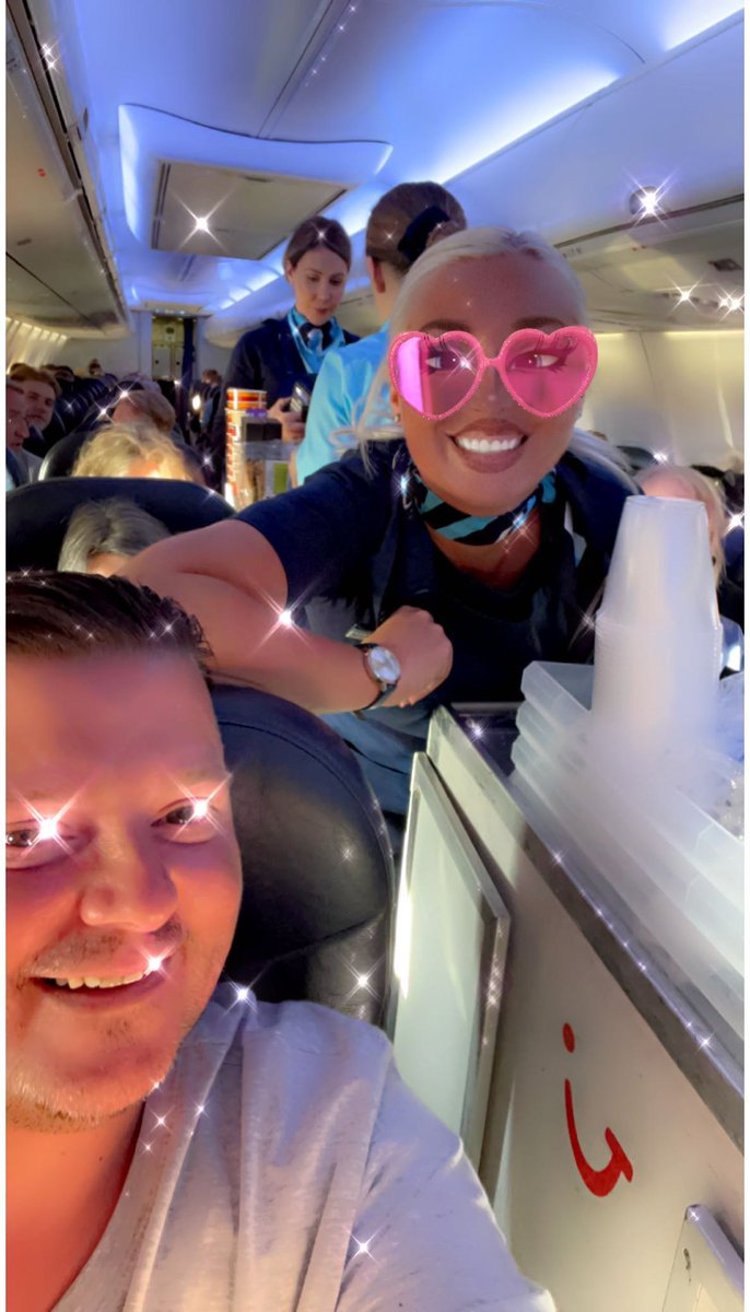 ScovilleFire's tweet photo. Great to see the cabin crew onboard my flight having a laugh and making my flight special thank you @TUIUK https://t.co/AbhAYcD7mg