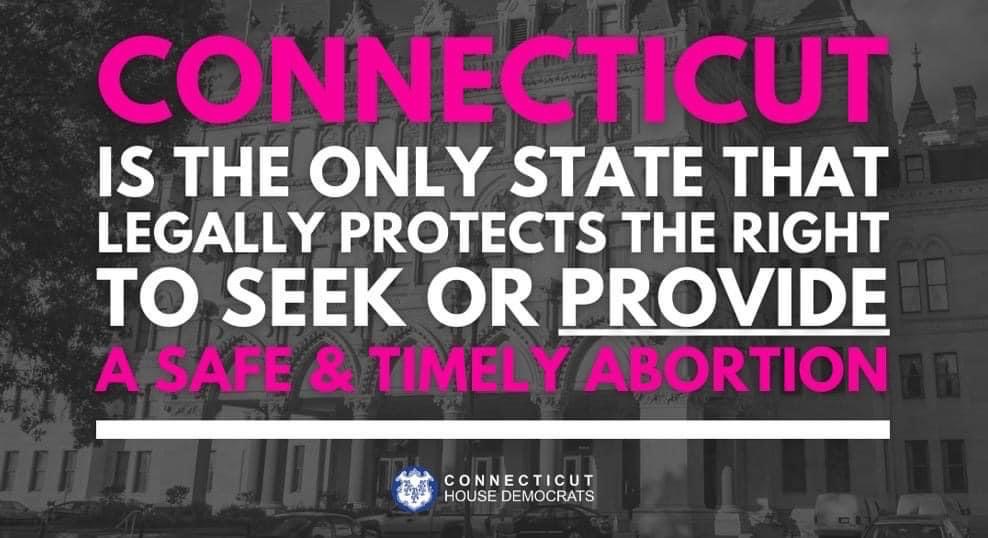 CT Democrats respect your right to choose. CT Democrats will protect your right to choose. #VoteBlueToProtectWomen