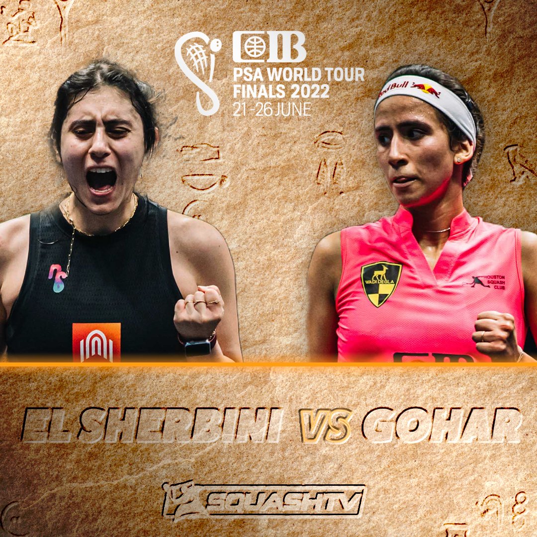 SquashTV's tweet photo. 🚨 We are LIVE for the CIB PSA World Tour Finals title deciders! 🇪🇬

Watch all the action now ⬇️

https://t.co/yci54rzO4Y

#WorldTourFinals https://t.co/tBRZgLdxGA