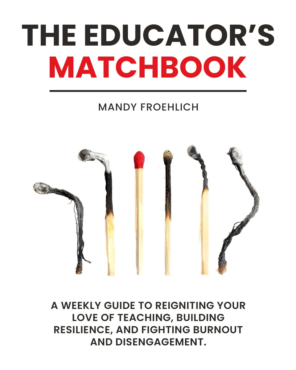 The Educator’s Matchbook is a weekly guide for educators looking to reignite their love of teaching. 📙 
Each week includes goal setting, emotion tracking, boundary setting, a mindfulness journal, and a gratitude journal...
The Educator’s Matchbook:  bit.ly/educatorsmatch…[...]