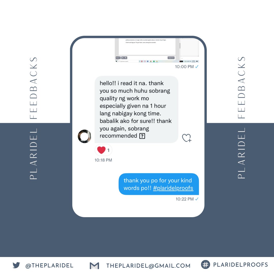 Commission: Essay
#PlaridelProofs