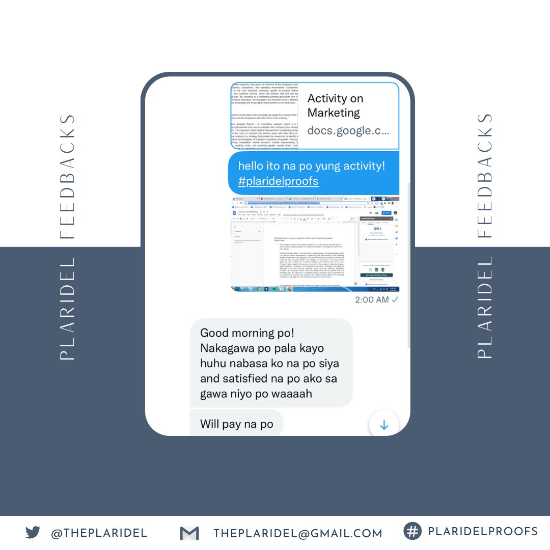 Commission: Activity
#PlaridelProofs