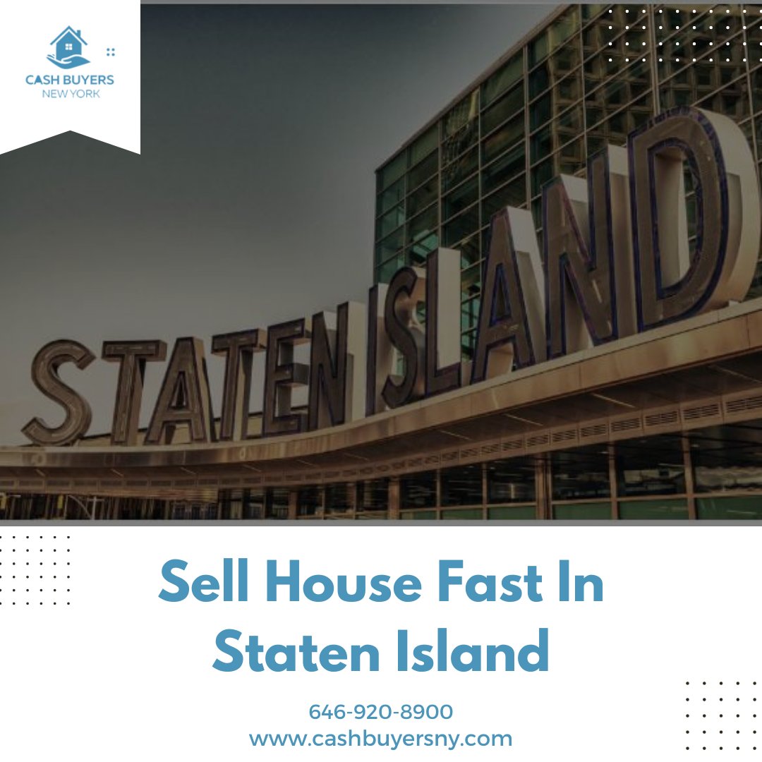 CbuyersNewYork's tweet photo. Sell House Fast In Staten Island!
β‘οΈ Sell your house "As Is"
β‘οΈ No commissions or fees to pay
β‘οΈ No real-estate agents needed
β‘οΈ Avoid making costly repairs
β‘οΈ Call now: 646-920-8900
β‘οΈ Website: https://t.co/BHLOnBZwWq
#cashfast #getcashnow #getcash
#webuy #CashBuyersNY https://t.co/HY9kDlTDby