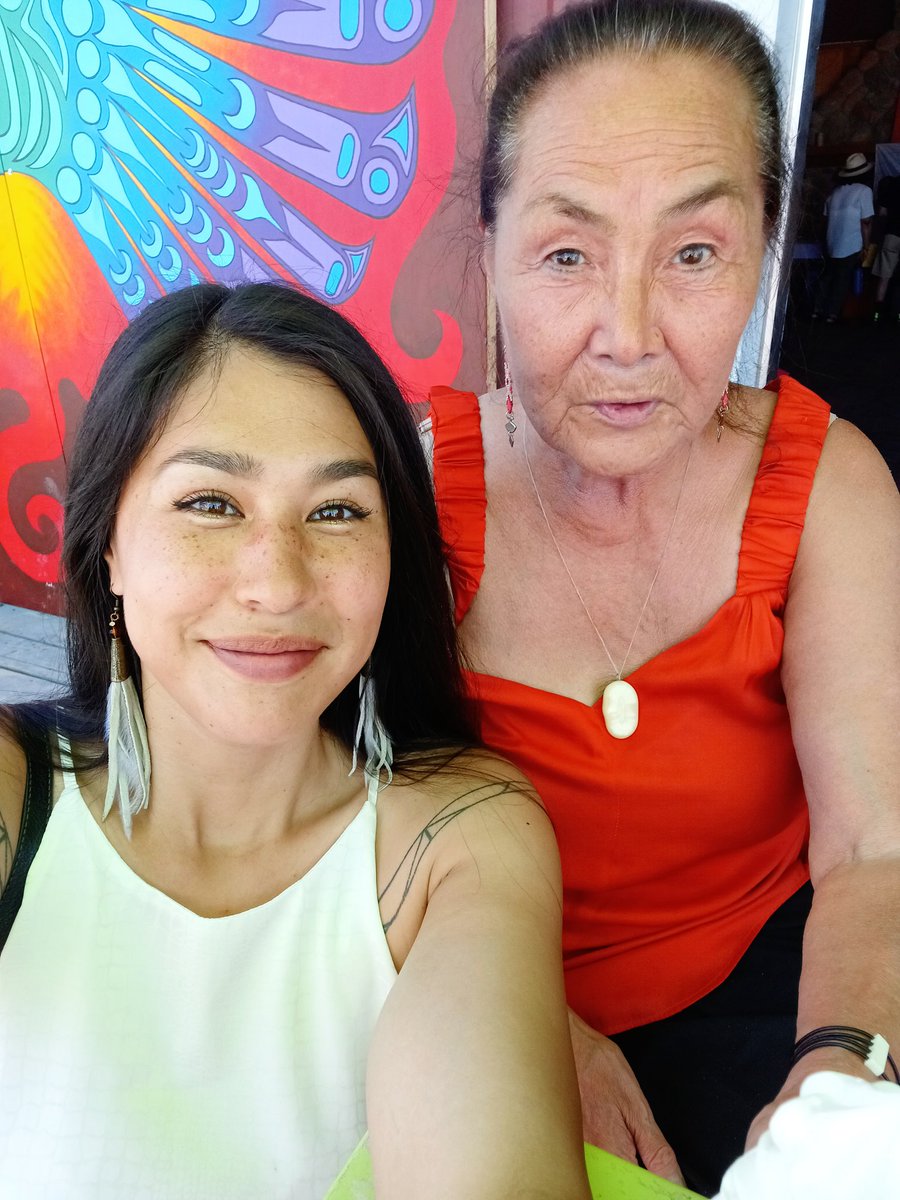 The one and only Maata Flaherty 🤍🤍

She's absolutely beautiful inside out. She has taught me many things

We need to honor our elders.. they know more than we ever will 🤍🤍

She has a powerful movie called "Martha of the North"

Please watch it 

nfb.ca/film/martha_of…