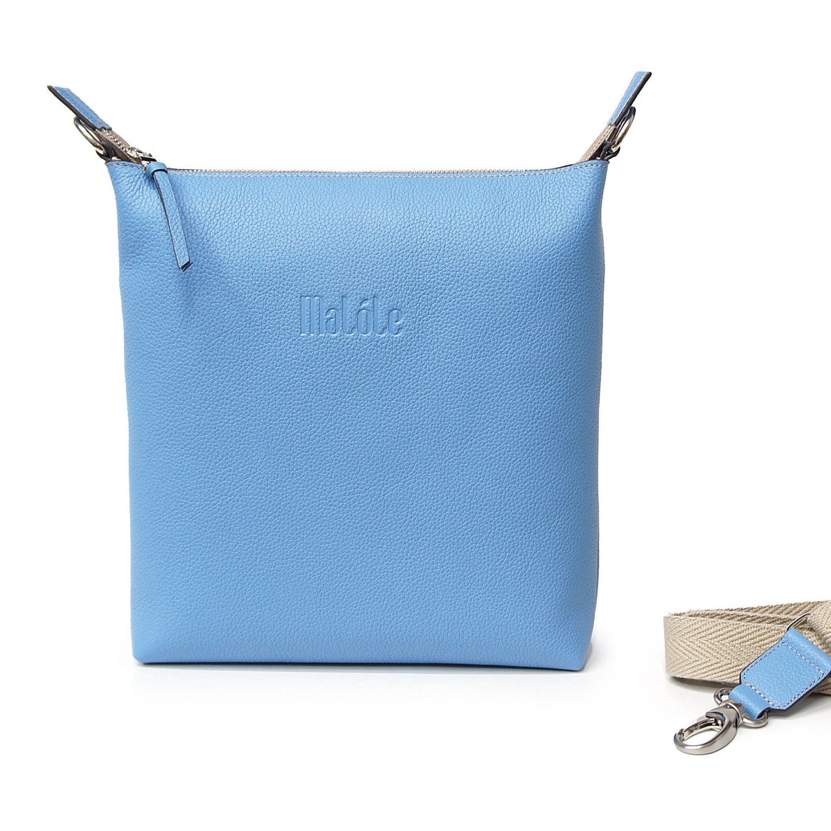 RamosMancilla's tweet photo. #etsy: Bolso de piel con bandolera. Color Cielo.  #azul #bandolera #bolsodepiel #lavander #crossbody #ubrique https://t.co/KdgnYjt3EY https://t.co/4Uw6L6p61p