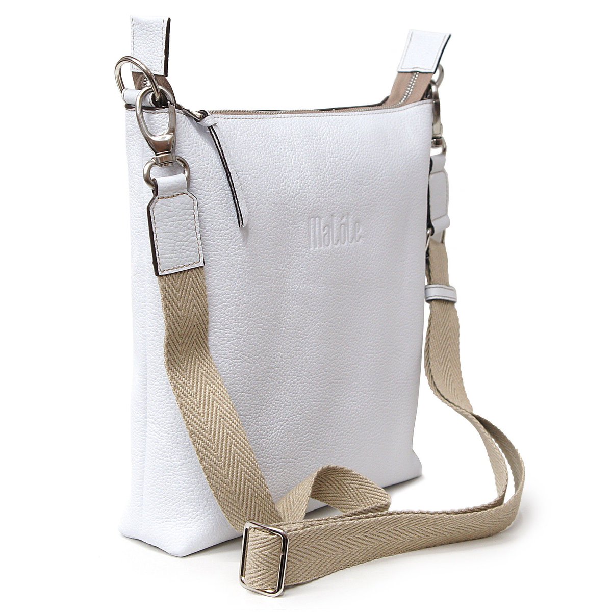 RamosMancilla's tweet photo. #etsy: Bolso de piel con bandolera. Color Blanco.  #bandolera #bolsodepiel #crossbody #ubrique https://t.co/5JH5RxYvLw https://t.co/mCDTMhN6F7
