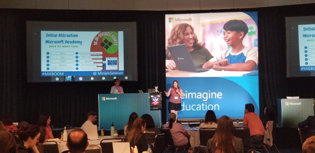 Another #MIEBOOM from an amazing #MIEExpert sharing love and learning in the education space!  #MicrosoftEDU #ISTELive22