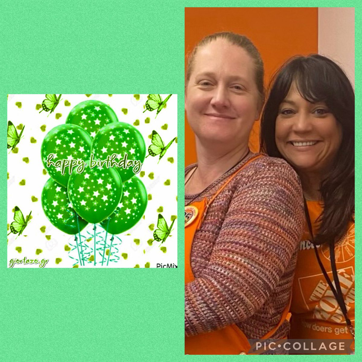 Happy birthday dear Rebekah! May all your wishes come true! Thank you for all you do everyday 🎂🎉🎊💚 @RebekahDudley77