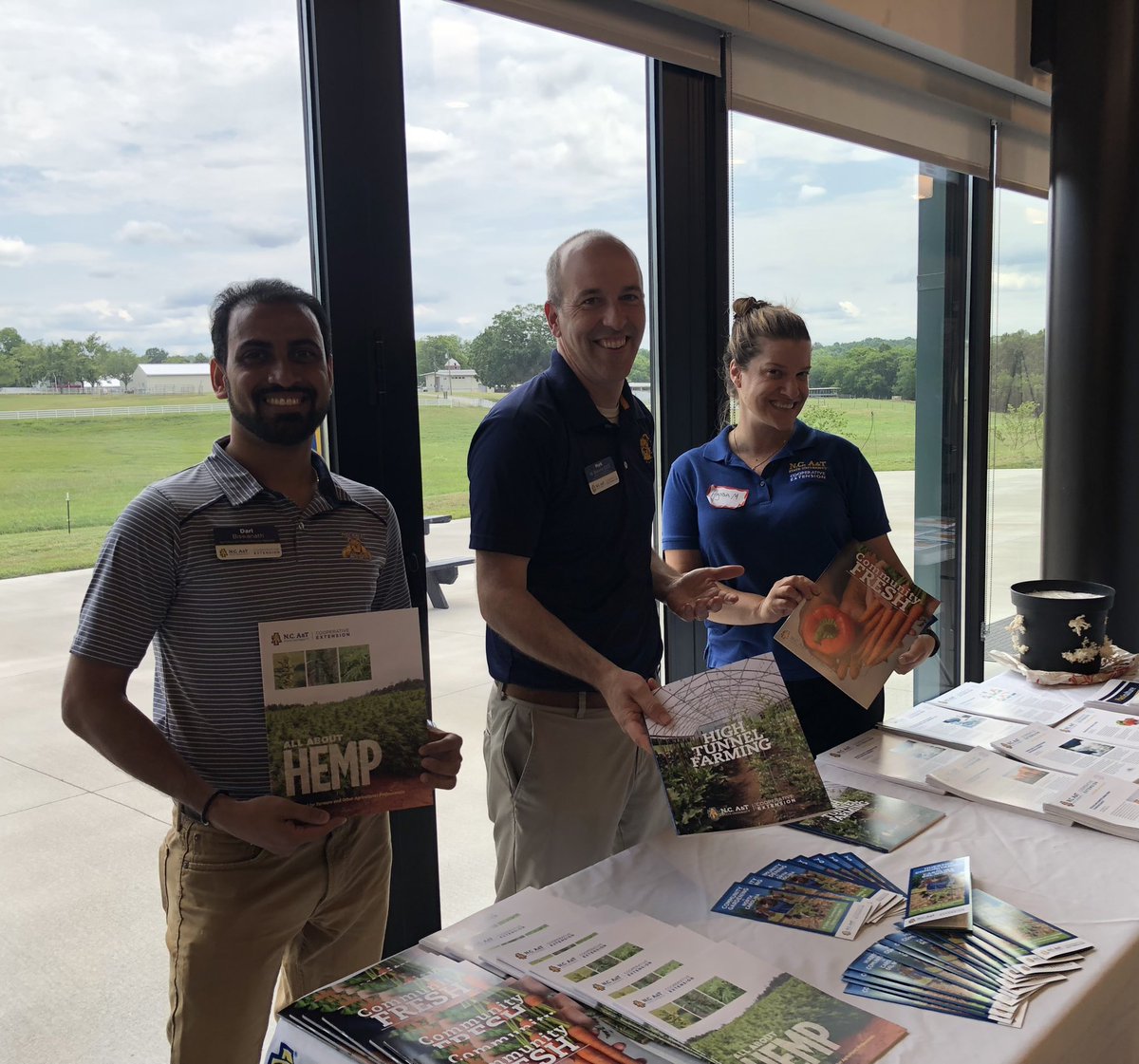 Community Garden how-to guides! High Tunnel growing guides! All About Hemp guides! All are FREE from <a href="/NCATExtension/">N.C. A&T Extension</a>! Reply to get one! <a href="/ncatcaes/">N.C. A&T CAES</a>