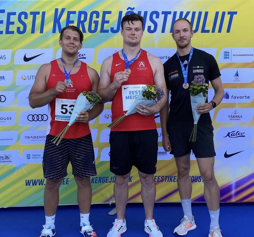 Congrats to Kevin Sakson on winning the Estonian National Championship in the discus, posting a best throw of 175-4 (53.45m)! 🇪🇪🇪🇪

#CycloneSZN #Throw4ISU