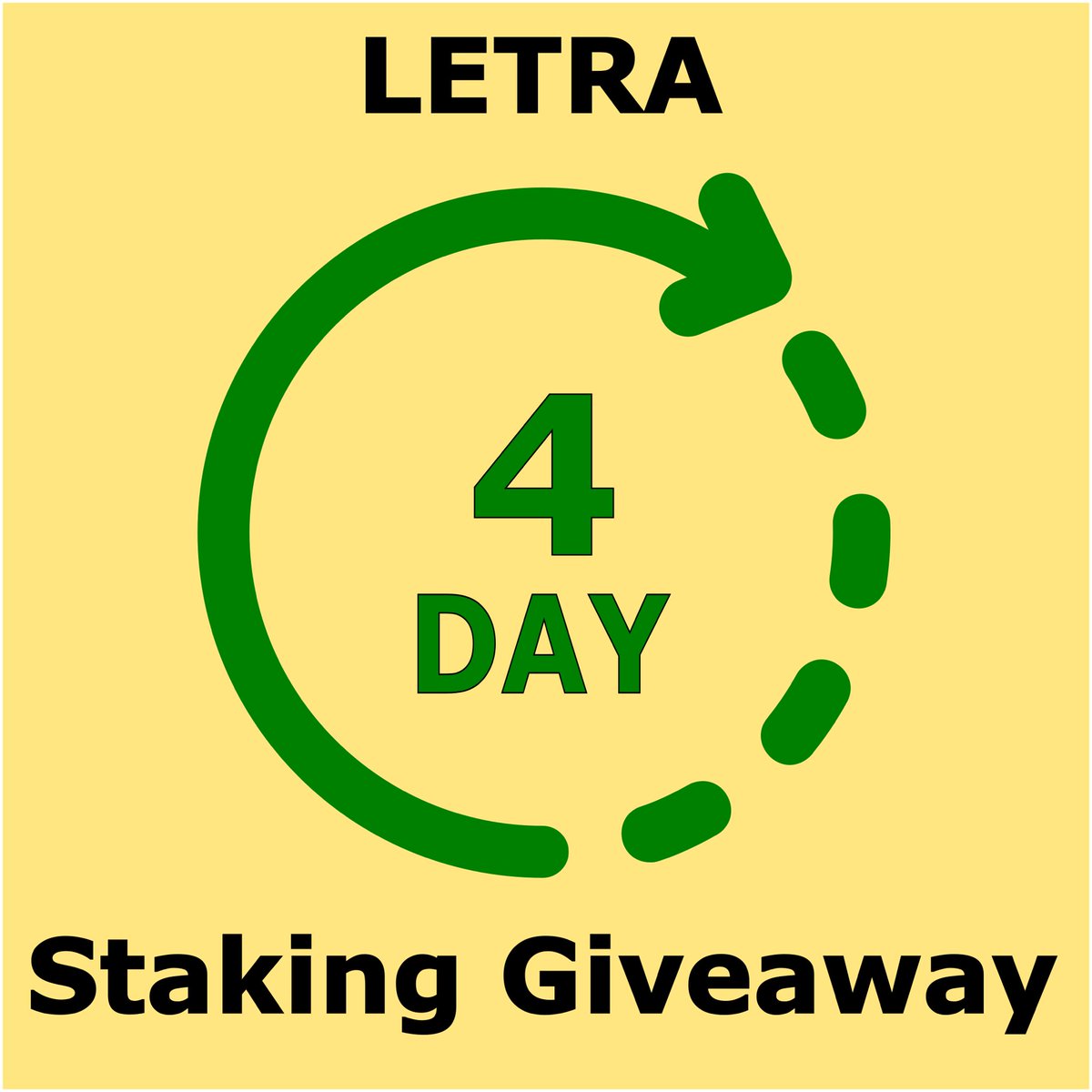 LETRA TOKEN
⬇️⬇️✅
Just Register on the website and Enter your (TRON Address)
⬆️⬆️✅
Staking Giveaway is about to end in 4 days.
airdrop@letratoken.com
#letra #trx  #airdrop #token #btc  #ethereum #dogecoin #airdrops #tokens #cryptocurrencies #crypto #decentraland #shibainu