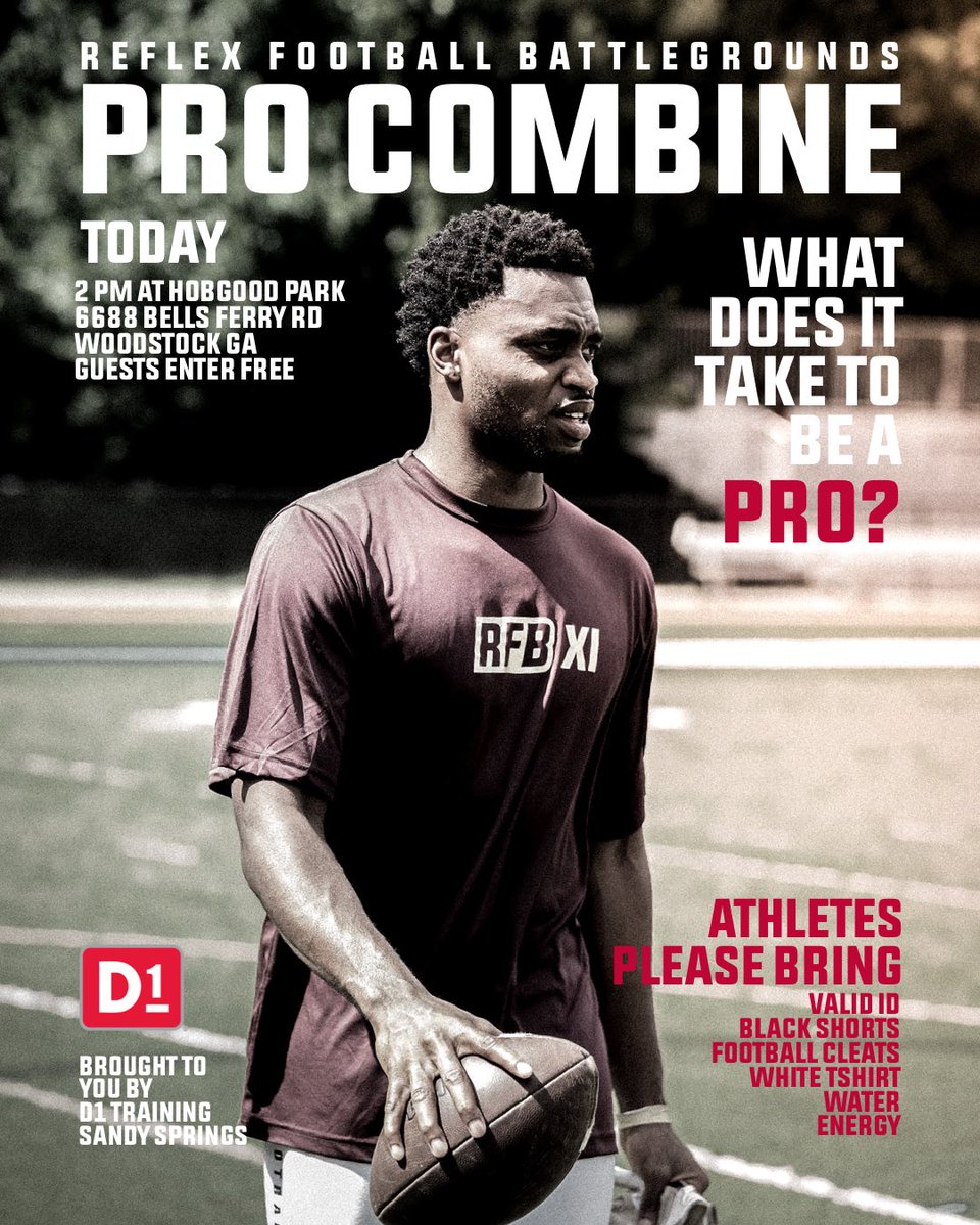 reflexfootball's tweet photo. COMBINE SUNDAY 🏈⚡️ https://t.co/1rQpNbONWH