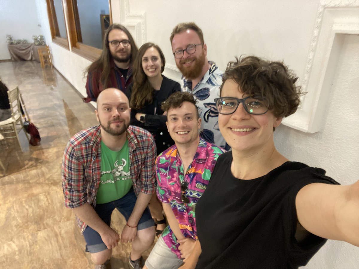 Home after ten days away in San Francisco and Valencia. Had a brilliant time at <a href="/ISELV_Valencia/">16th ISELV</a> with most of the @Palaeo_Bham fossil fish crew. I felt *super* nervous giving an in-person talk but I couldn’t have asked for a nicer audience to give it to! Now to sleep for a week 😴