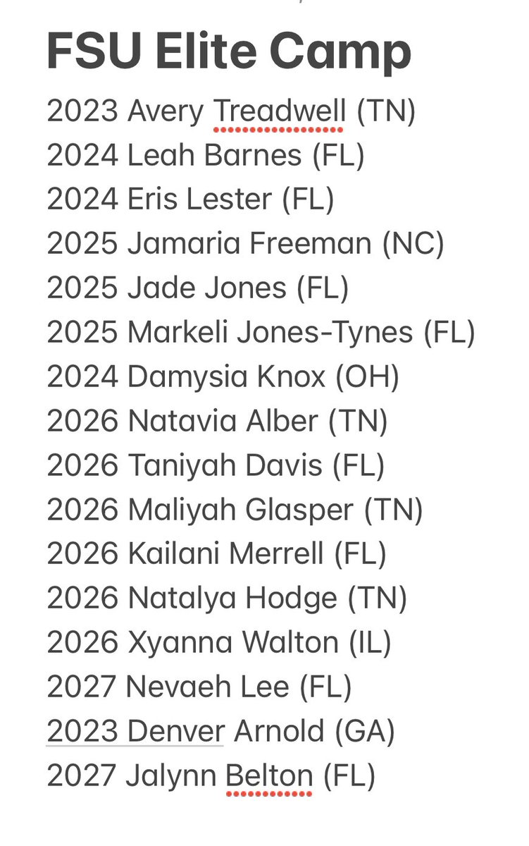 InsiderExposure's tweet photo. Fun day in Tallahassee at @fsuwbb Elite Camp watching some really talented players.  

Really appreciate @CoachBrookeFSU @CoachCRCarter @CoachFerrara @CoachMoToles &amp; the entire staff for putting together a great day of 🏀. 

2023 @aves_865 was my MVP, had a dominating performance https://t.co/Fb5jPnMc20