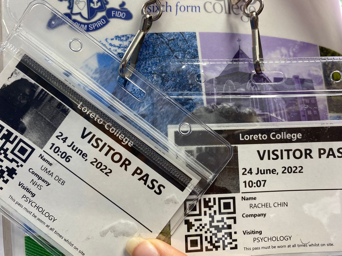 On Friday <a href="/umasviews_/">👁</a> and I facilitated 3 sessions for #psychology students <a href="/loretocollege/">Loreto College Manchester</a>. We were both students here. This was the start of our journey into psychology. We talked about values, pathways into clinical psychology, challenges &amp; the start of positive changes