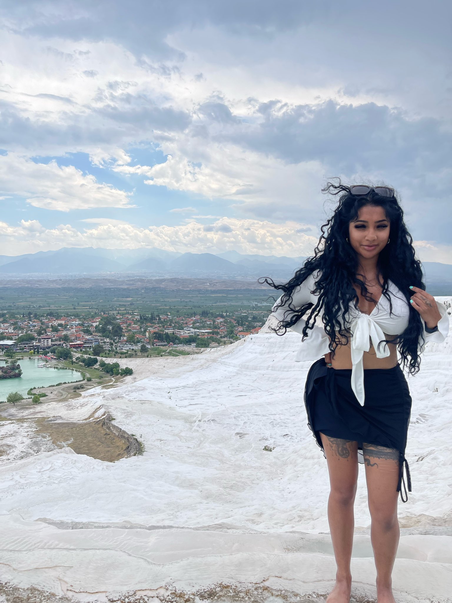 TW Pornstars - 1 pic. Yasmina Khan 💕. Twitter. What a view!!!!. 5:43 PM