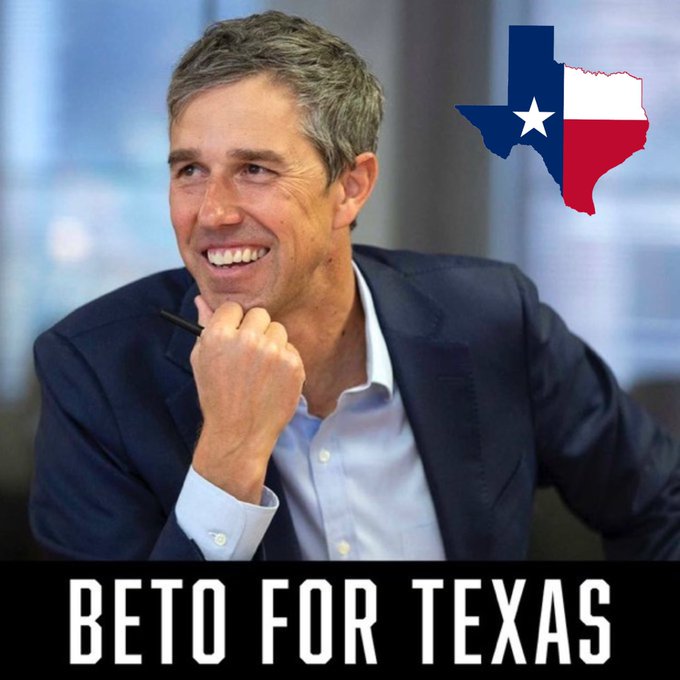 @IdleDivinity I live in Texas. We plan on STAYING. 

Once upon a time Texas was BLUE. Just like our state flower. 

BETO will be our NEXT GOVERNOR.  He will give WOMEN back their RIGHTS. 👊💥