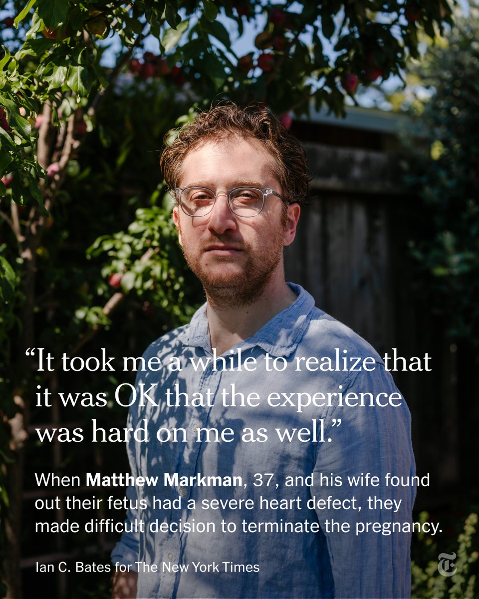 nytimes's tweet image. In light of the Supreme Court’s decision to overturn Roe v. Wade, advocates from all sides of the issue have called for men to be part of the conversation. The New York Times heard from hundreds who wanted to share their stories. nyti.ms/3A6ahDC