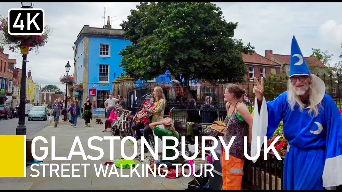 LivingWalks's tweet photo. A tour though wonderful, quirky #Glastonbury - home to #Glastonbury2022 https://t.co/EM9klFEwMY https://t.co/FNwYJdTb9p