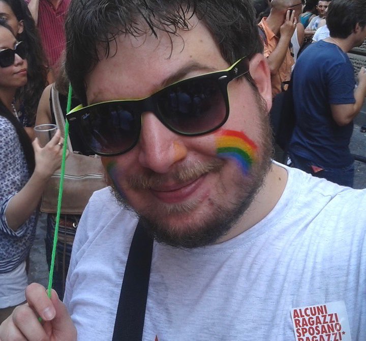 ErikfromBo's tweet photo. Happy Bologna Pride 🌈🔥🏳️‍🌈 https://t.co/opynYamguL