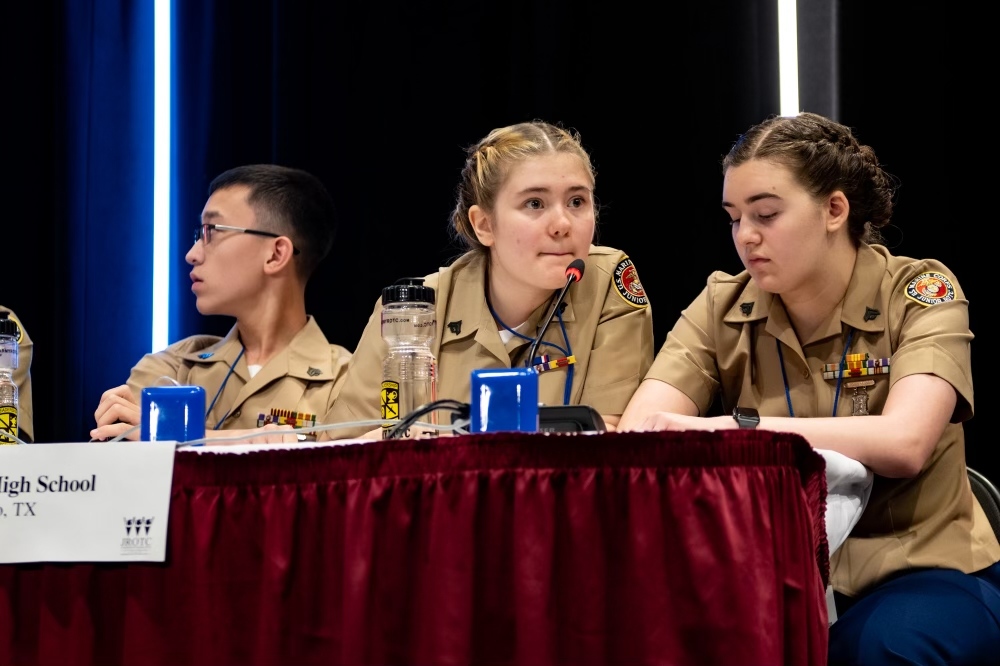 The Marine Corps JROTC JLAB Academic Competition has its victor. Congratulations to Ardrey Kell High School! They competed against Midway High School for the Marine JROTC Academic Championship.
Congratulations to all Marine Corps Teams.

#jlab2022 #marinecorpsjrotc